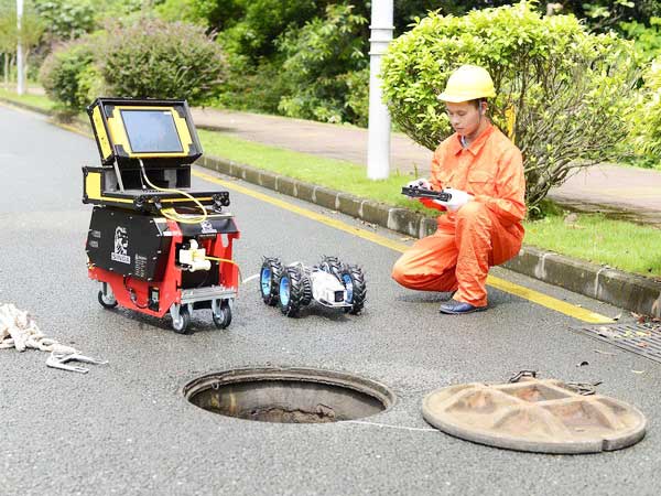 梅河口管道机器人检测