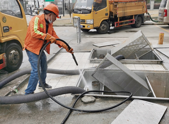 梅河口隔油池清理